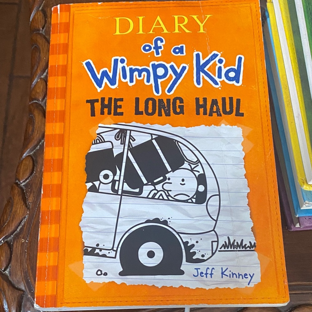 Diary of a Wimpy Kid: The Long Haul - Orange Cover